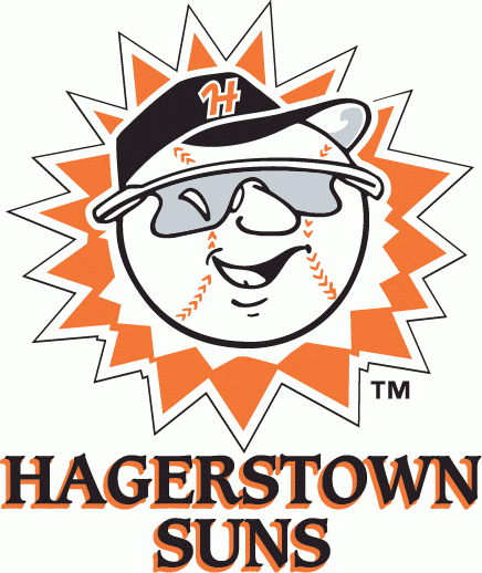 Hagerstown Suns 1993-2012 Primary Logo iron on transfers for T-shirts